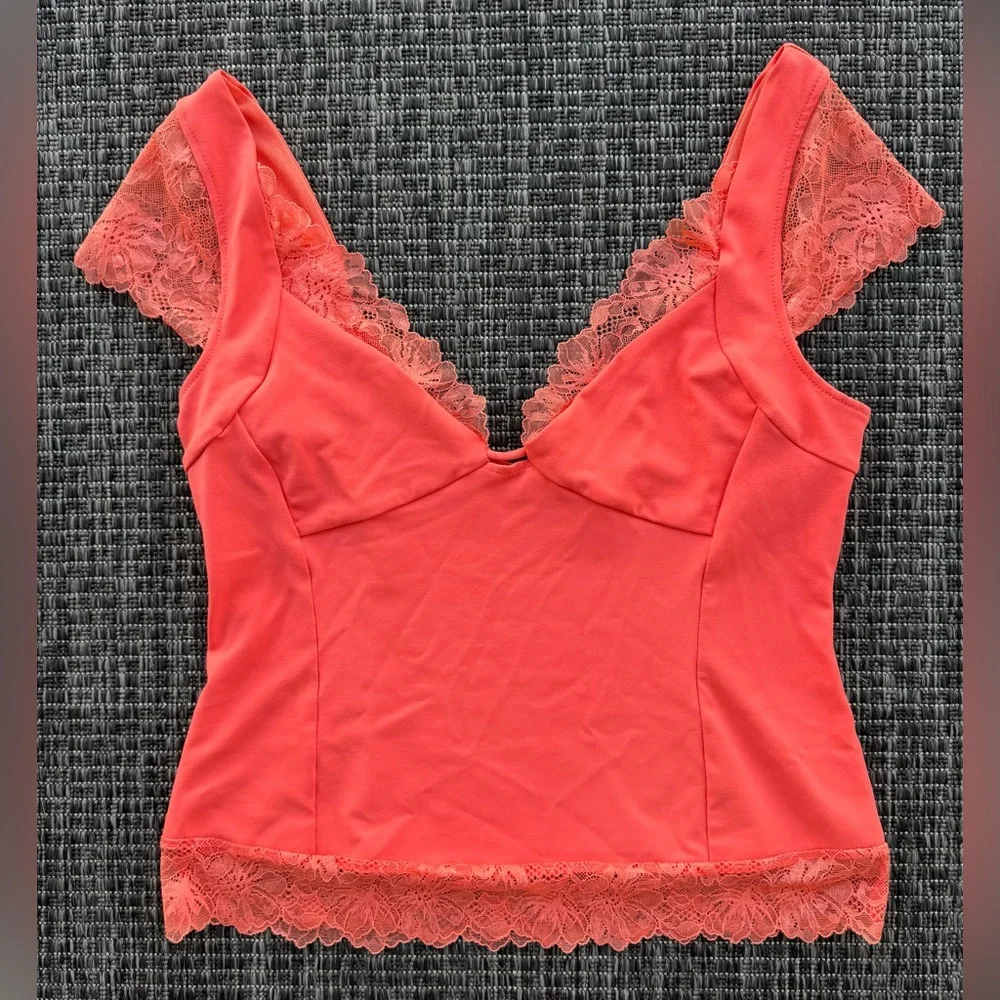 NWOT Free People Intimately Better Not Cami in Emberglow